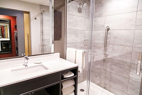 1 King Bed Deluxe Balcony Shower Only