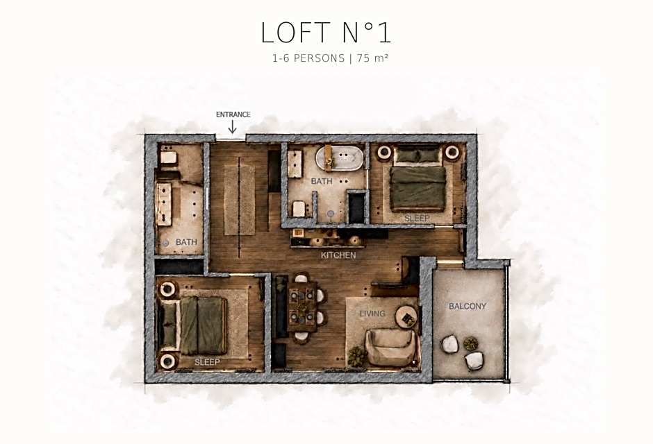 The Black Eagle Luxury Appartements