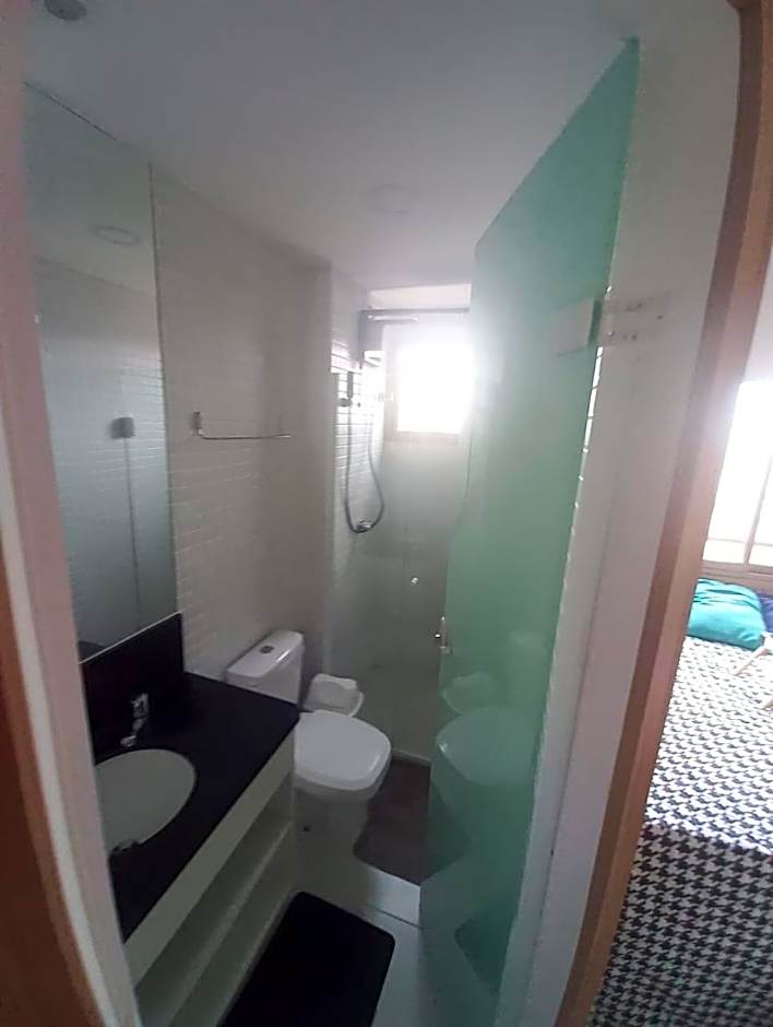 Studio aconchegante em frente a praia