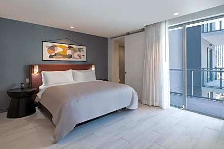 One Bedroom King Suite with ADA Accessible Shower - Sofa Bed and BalconyNon-Smoking