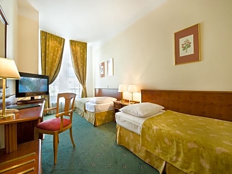 Twin Room with Wenceslas Square View