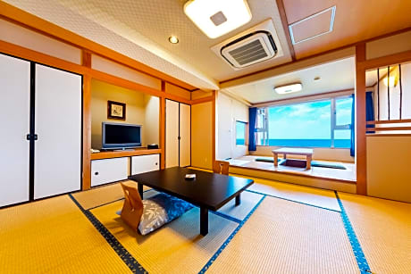 Sea View Beppu Bay Luxury Japanese Style Room with Private SemiOpen-Air Bath - Non-Smoking