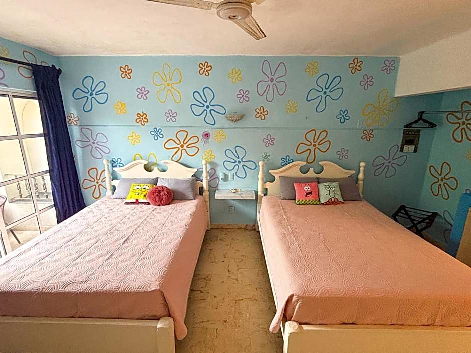 Sleep in a pineapple under the sea