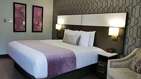 ACCESSIBLE - 1 KING,MOBILITY ACCESSIBLE,WALK IN SHOWER,NSMK,FULL BREAKFAST