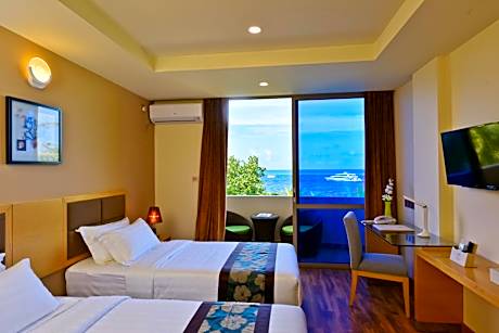 Double or Twin Room with Sea View (10% off on Spa, Scheduled Excursions and Romantic Dinners [Terms and Conditions apply])