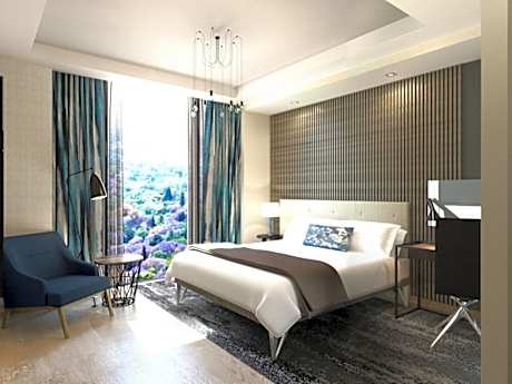 Double king size bed