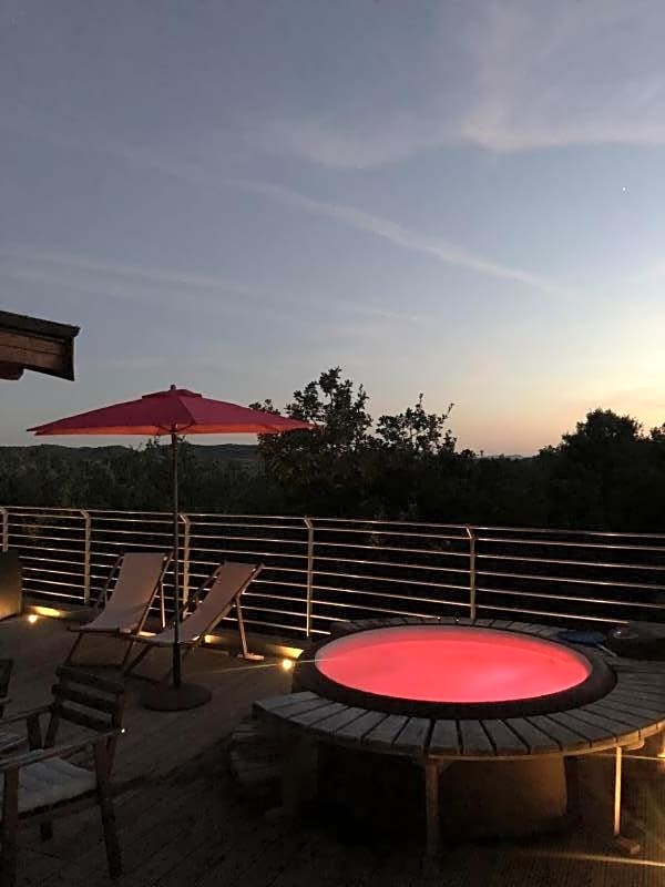 Suite Nid d'Amour et Spa privatif