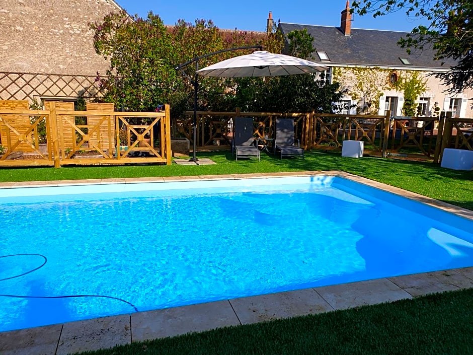 Le Grand Cèdre Spa et sauna intérieur piscine