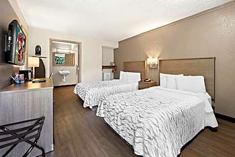 Standard Room with Two Double Beds Poolside Disability Access Smoke Free
