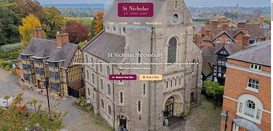 St Nicholas Hotel Shrewsbury