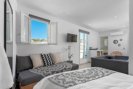 Deluxe Town View Suite with Indoor Hot Tub