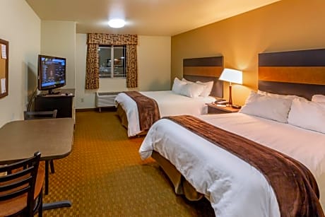 Room with Two Double Beds - Hearing & Mobility Accessible