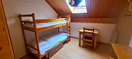 Quadruple-Classique-Douche-Pas de vue-velux