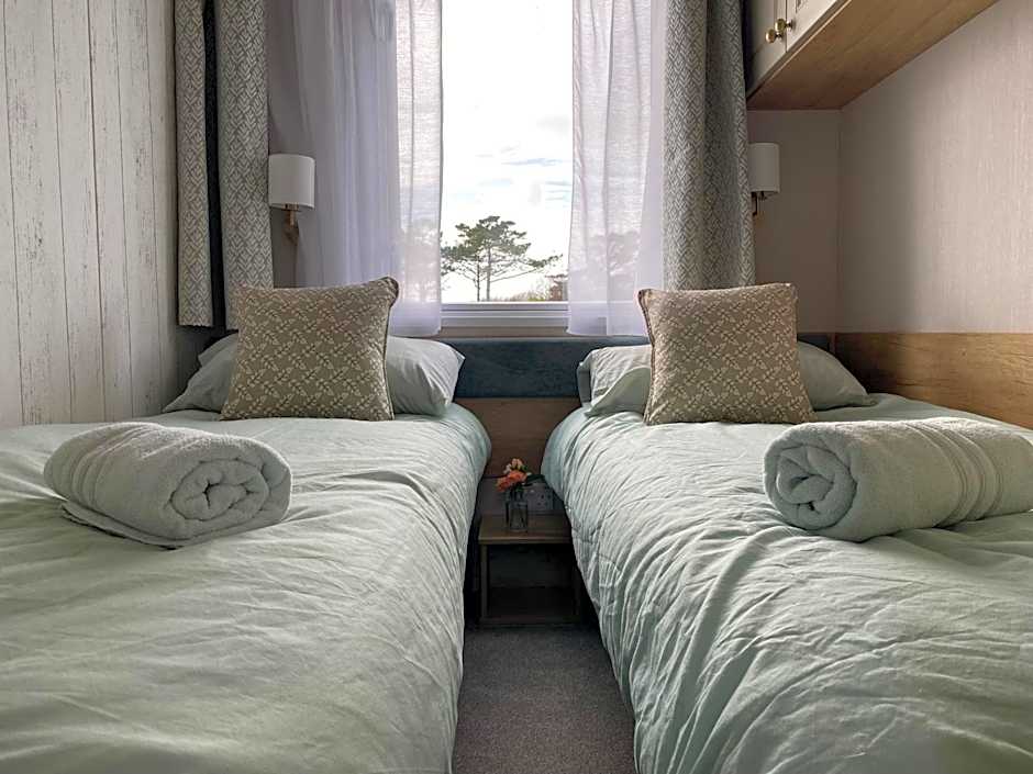 Swift Mosselle Pitch 24 Creek Caravan Park dog friendly