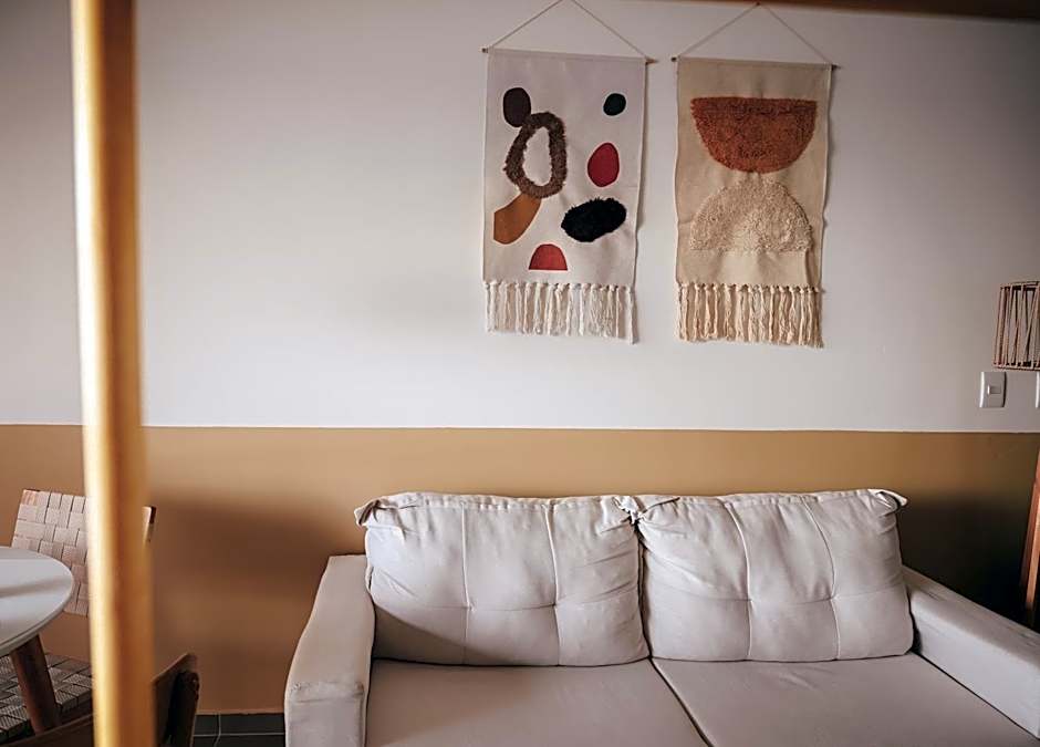 Loft beira-mar com frente e vista para o mar