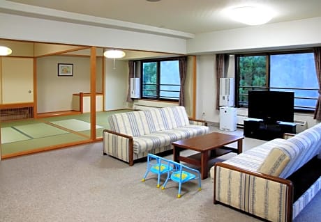 Family Room with Bathroom