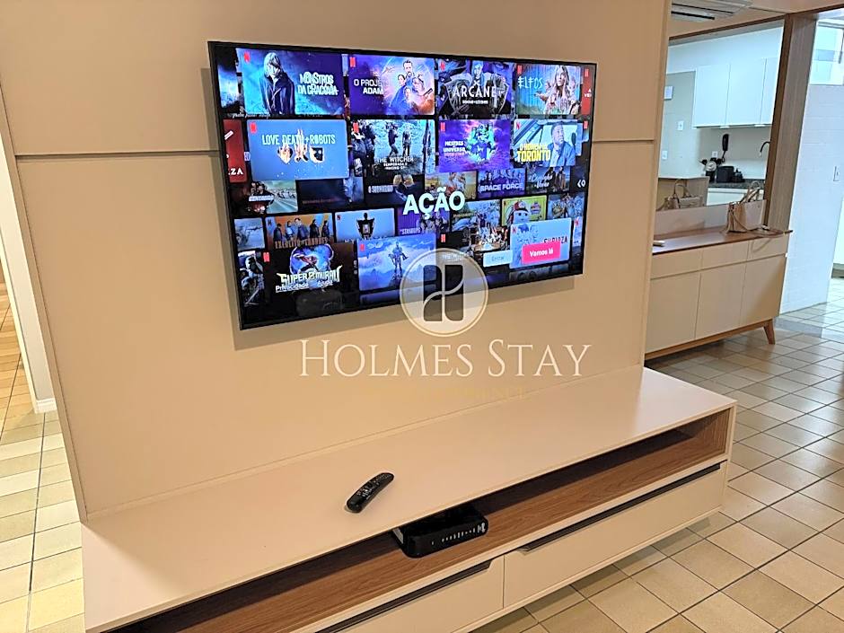 Apto 3 quartos grande a 50m do Mar AH113