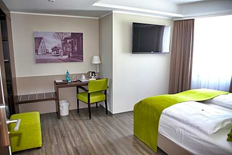2 Seperate Double rooms without connecting door (2 Adults + 2 Children)