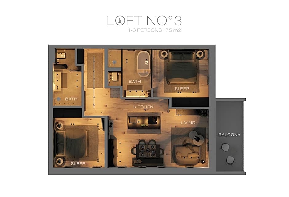 The Black Eagle Luxury Appartements