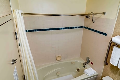 1 King Bed, Non-Smoking, Jetted Tub, High Speed Internet Access, Microwave And Refrigerator, Coffee 