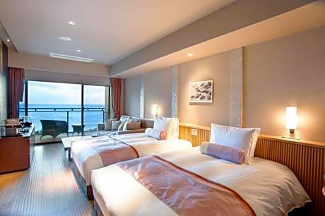Superior Room with Open-Air Bath and Ocean View with KAISEKI Dinner