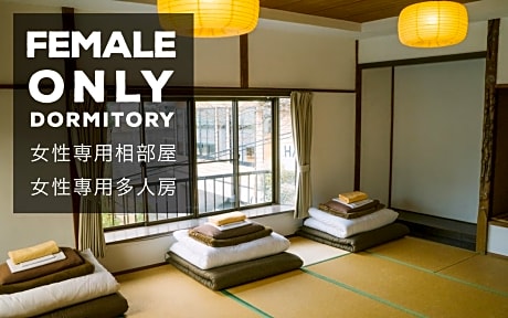 Single Futon in Japanese-Style Female Dormitory Room