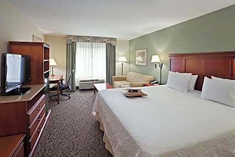 1 King Mobility Access With Tub Nonsmoking Microwv/fridge/hdtv/work Area Free Wi-fi/hot Breakfast In