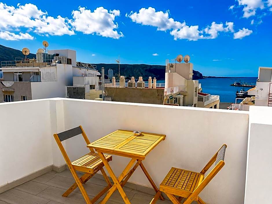 Few steps from the beach hostel in Los Cristianos