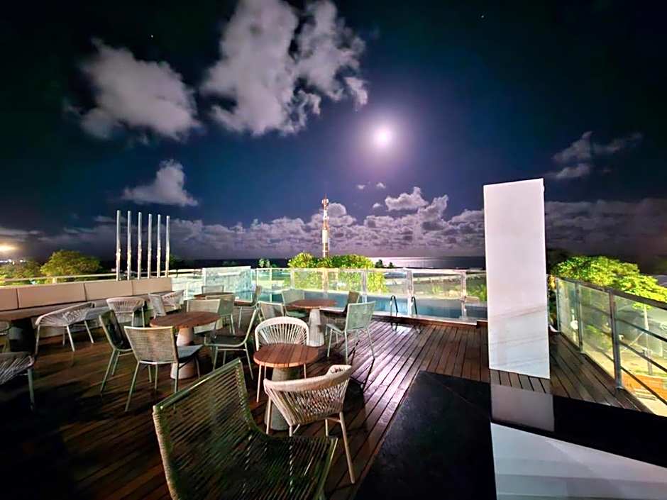 Linda cobertura vista mar