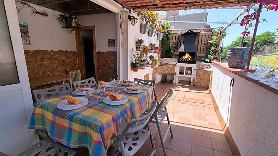 Ático, terraza y Barbacoa