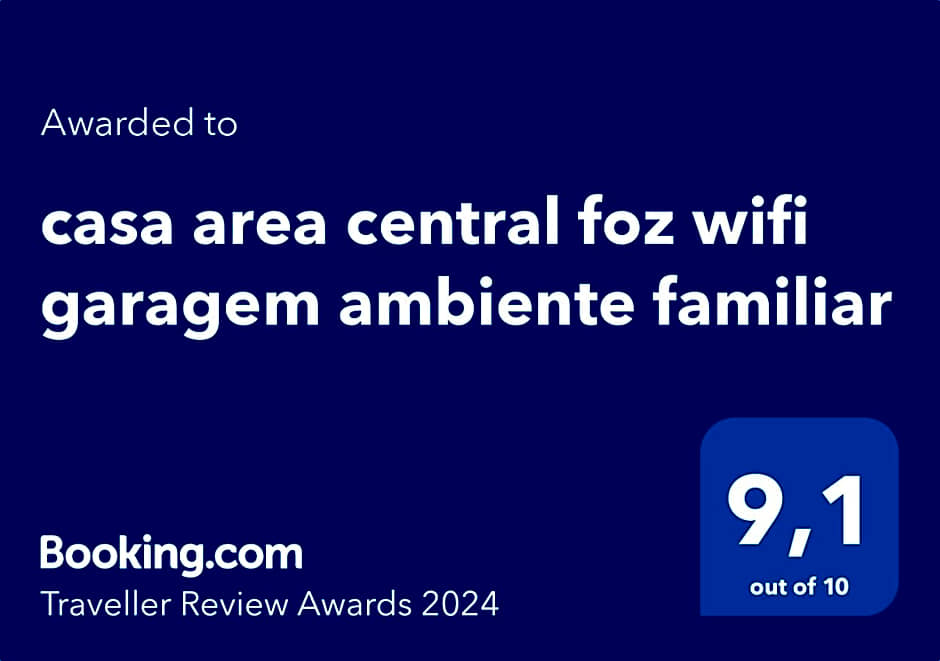 casa area central foz wifi garagem ambiente familiar E AR
