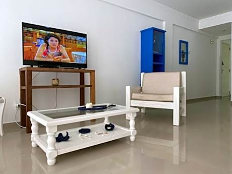 B914 - Apto 02 quartos para 7 pessoas perto do mar