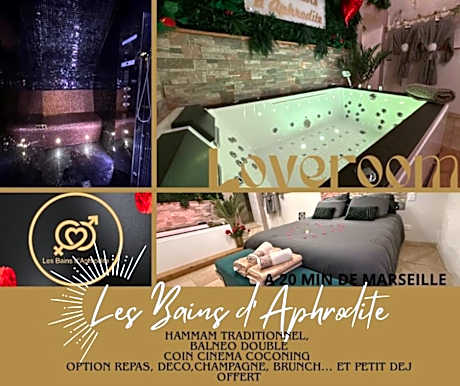 Évasion duo, Suite Atypique privative, Hammam & Balnéo