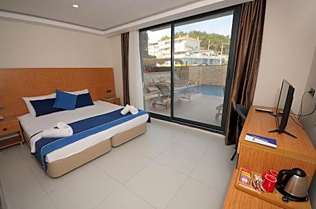 Double or Twin Room with Pool View