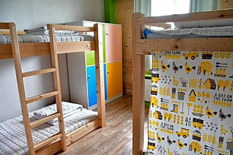 Bed in 4-Bed Male Dormitory Room
