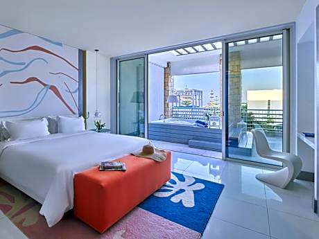 Prestige suite, 1 King-Size Bed, Garden View, Private Terrace with Hot Tub