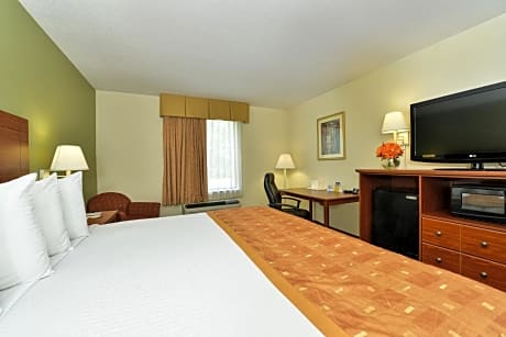 1 King Bed - Non-Smoking, Executive Room, Microwave And Refrigerator, Desk, High Speed Internet Access, Full Breakfast