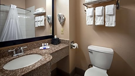 Accessible - 1 King Mobility Access Bathtub Desk Microwave Fridge Wi-Fi Non-Smoking Full Breakfast