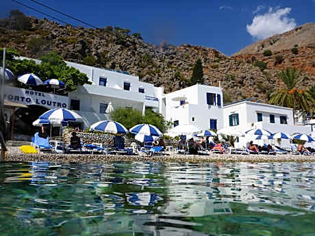 Hotel Porto Loutro on the Beach
