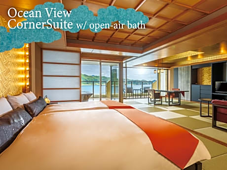 Corner Suite Ocean View with Open-Air View Bath - Non-Smoking