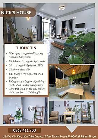 Nick's House-Homestay Dao Phu Quy