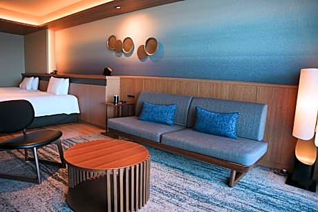 Western-Style Deluxe Twin Room on Higher Floor with Open-Air Bath, 1 Extra Bed, Max 3 Pax, Non-Smoking