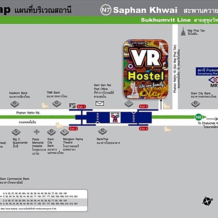 VR Hostel – Bangkok, NY