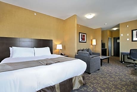 Suite-1 King Bed, Non-Smoking, Sofabed, Fireplace, Whirlpool, Microwave And Refrigerator, Full Breakfast