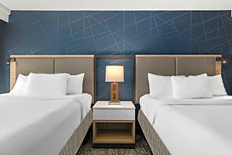 Two Queen Beds with Sofa Bed