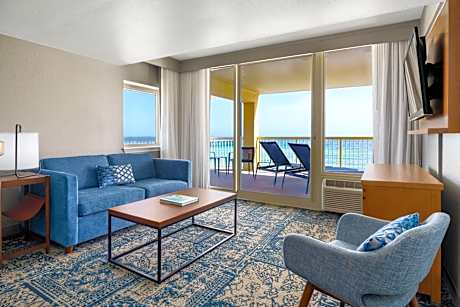 King Suite with Balcony and Gulf View