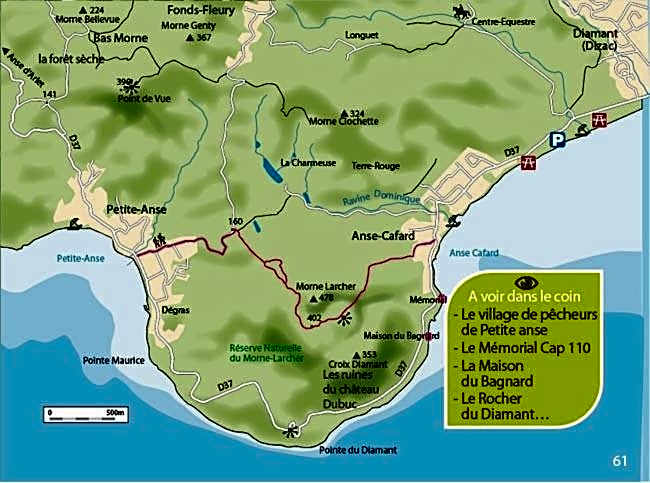 Résidence Villa l'Escadre, en face du Rocher du Diamant