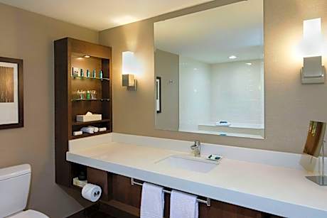 1 Bedroom Bi-level Suite, In Loft: 1 King, Sofa bed