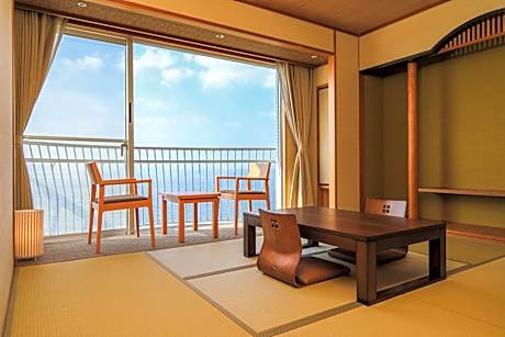 Japanese-Style Room (B) with Toilet and Ocean View - Non-Smoking
