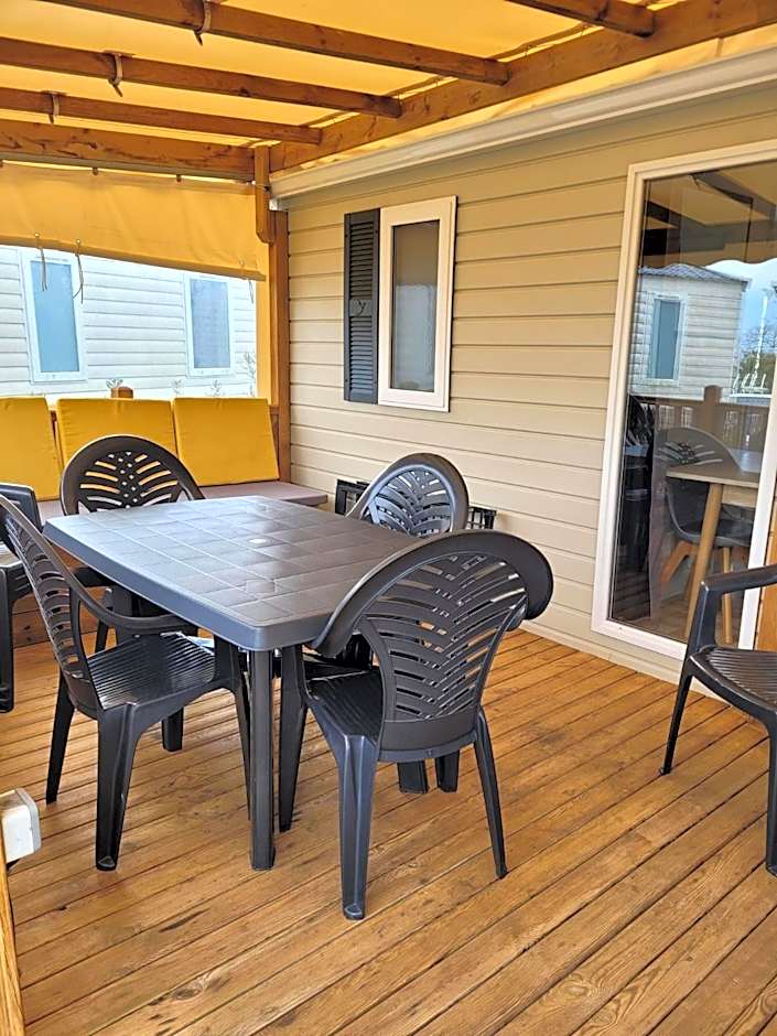 Vue bassin Arcachon mobil-home top 8 personnes by Vayny